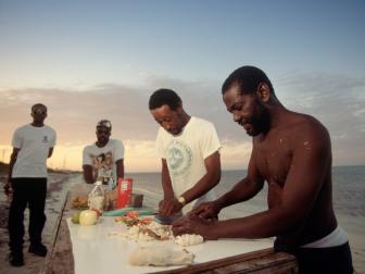 Conch is a popular food staple in many Caribbean beaches.